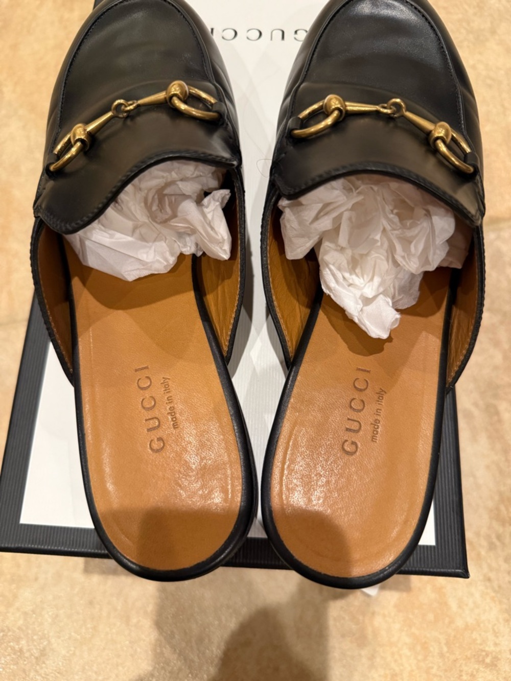 Gucci Women’s Princeton slipper Black size 36 - Picture 6 of 12